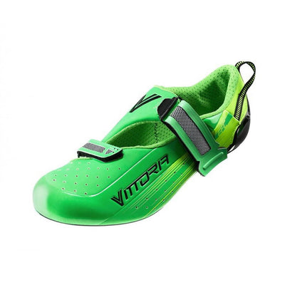 Vittoria Road Cyscling Shoes Carbon Sole Tri Pro Green - Cyclop.in
