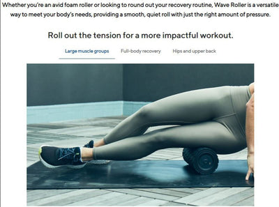 Theragun Smart Wave Roller - Cyclop.in