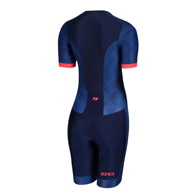 Zone3 Revolution Short Sleeve Full Zip Womens Trisuit - Cyclop.in