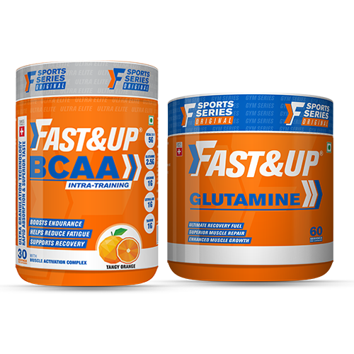 Fast&Up BCAA - Orange & Glutamine Combo - Cyclop.in