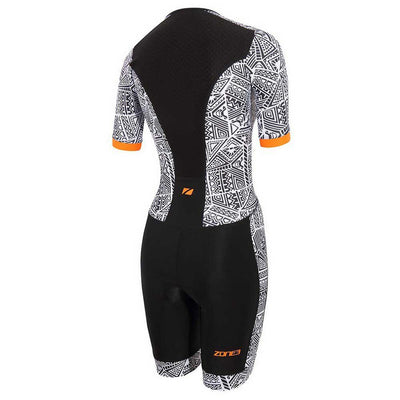 Zone3 Kona Speed Short Sleeve Full Zip Mens Trisuit - Cyclop.in